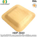 BPA Free Disposable Square Bamboo Plate for Your Party (HDP-3022)